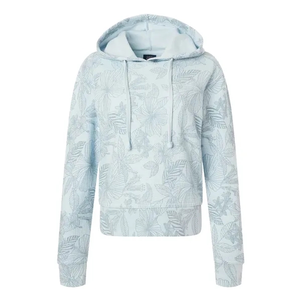 Custom MV Sport Women's Maddie Floral Print Hooded Sweatshirt