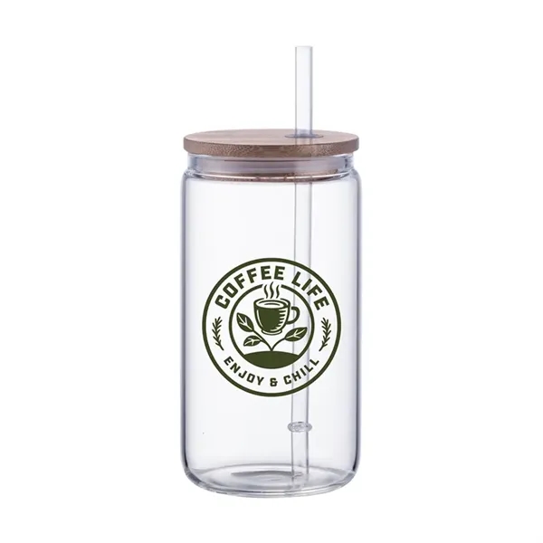 Juzo 18 oz. Glass Cup