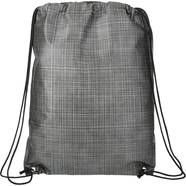 Crossweave Heat Sealed Drawstring Bag - Crossweave Heat Sealed Drawstring Bag - Image 1 of 6