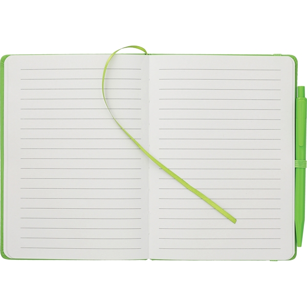 5" x 7" FSC® Mix Prime Notebook With Pen - 5" x 7" FSC® Mix Prime Notebook With Pen - Image 9 of 19