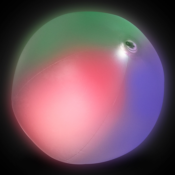 30" Light Up Beach Ball - 30" Light Up Beach Ball - Image 2 of 4