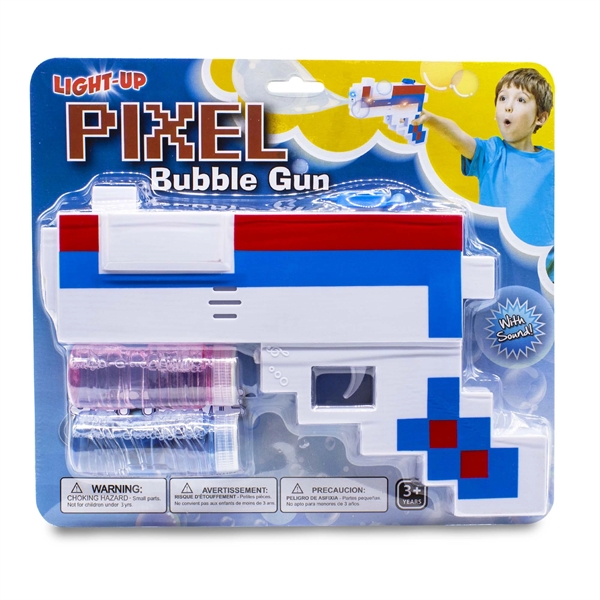 LED Light-up Bubble Gun