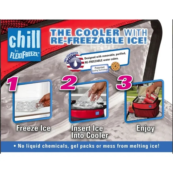 Chill by FlexiFreeze® 9-Can Cooler