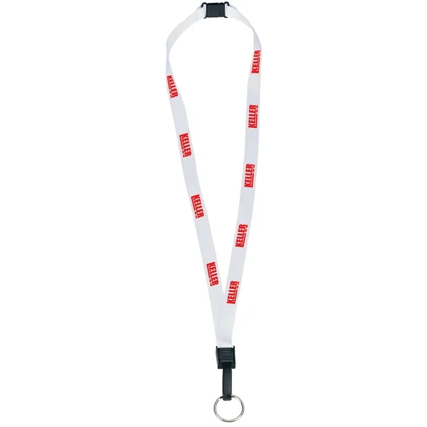 1/2" Breakaway Lanyard with Key Ring