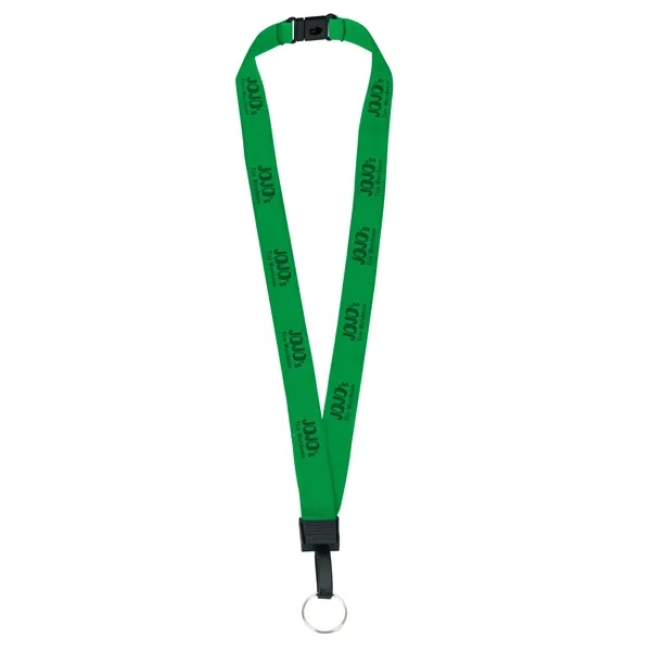3/4" Breakaway Lanyard with Key Ring