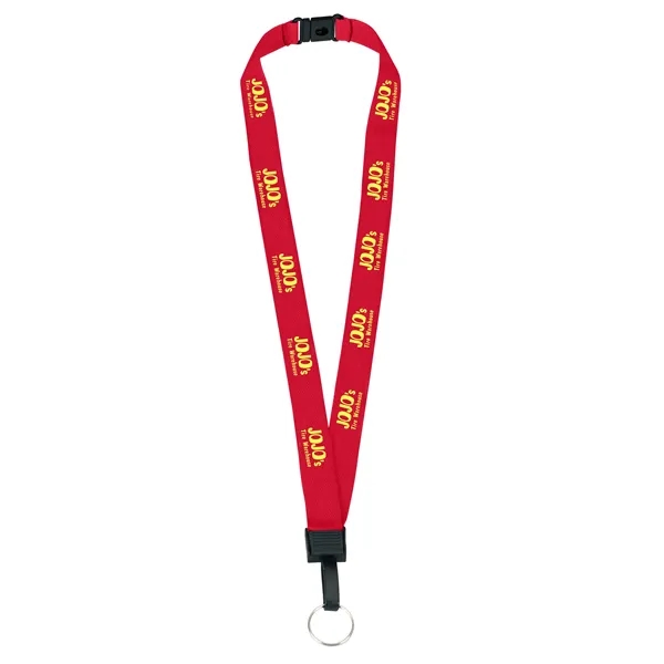 3/4" Breakaway Lanyard with Key Ring