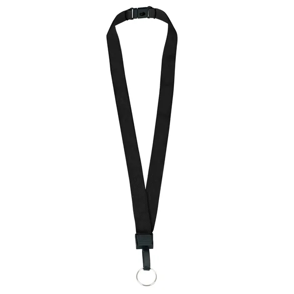 3/4" Breakaway Lanyard with Key Ring