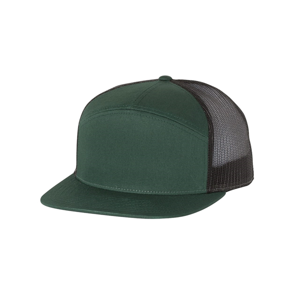 Richardson Seven-Panel Trucker Cap - Richardson Seven-Panel Trucker Cap - Image 25 of 44