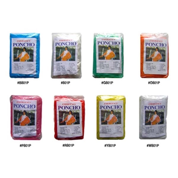 Emergency 1 Time Use Poncho - Emergency 1 Time Use Poncho - Image 0 of 0