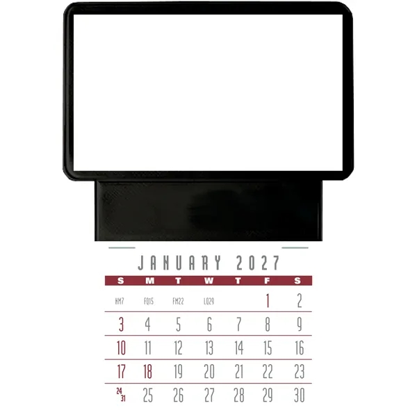 Triumph® Calendars Press-N-Stick Business Card Holder Wit...