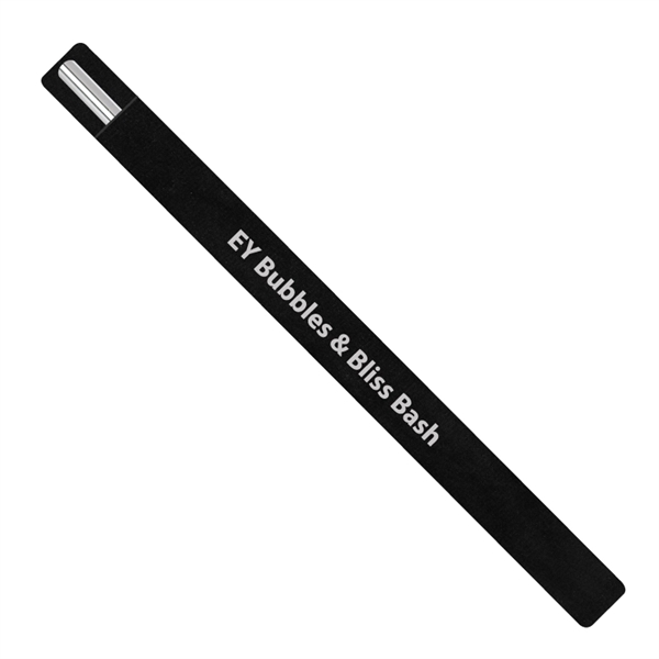 Custom Individual Velvet Straw Sleeve