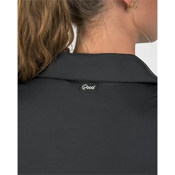 Good Good Women's Drive Split Neck Polo