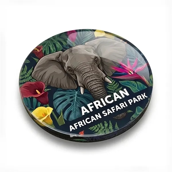 2" Diameter Circle Acrylic Magnet