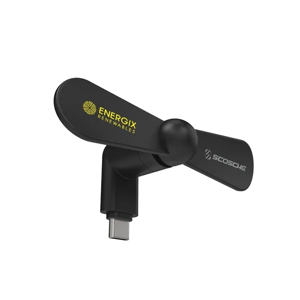 Scosche® USB-C Mini Cooling Fan