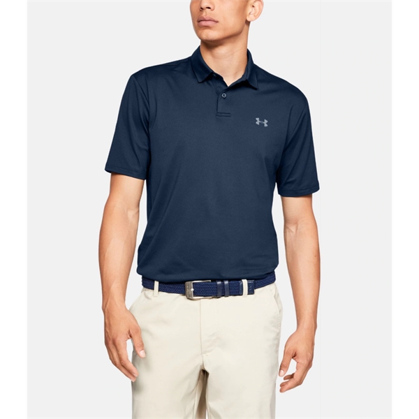 Under Armour UA Men's Performance Textured 2.0 Polo Shirt - Under Armour UA Men's Performance Textured 2.0 Polo Shirt - Image 8 of 11