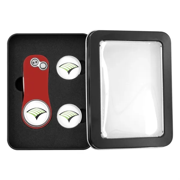 Pitchfix Hybrid 2.0 Golf Divot Tool in Window Gift Set