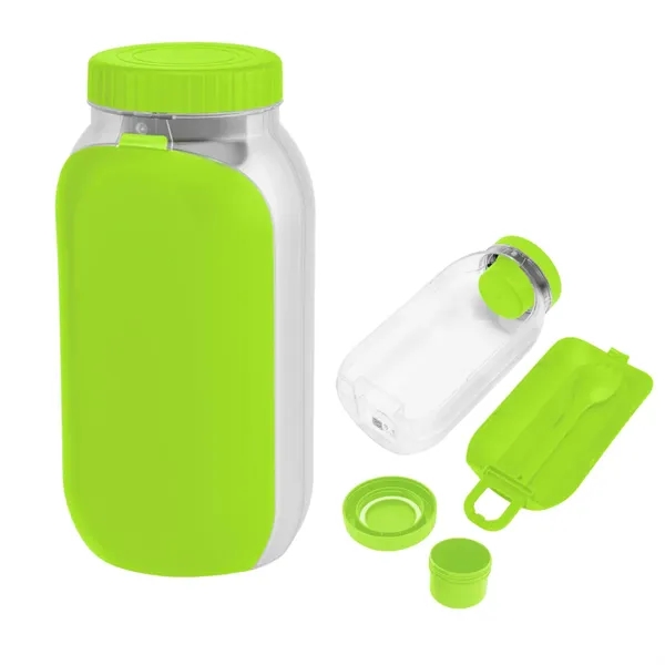 Recycled Bento Bottle Salad Shaker