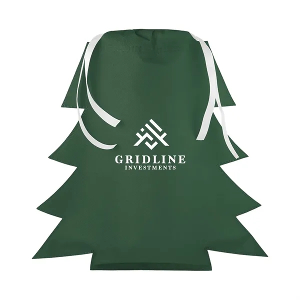 Tree Shaped Non-Woven Gift Bag