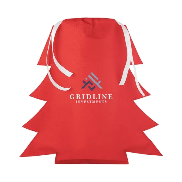 Tree Shaped Non-Woven Gift Bag