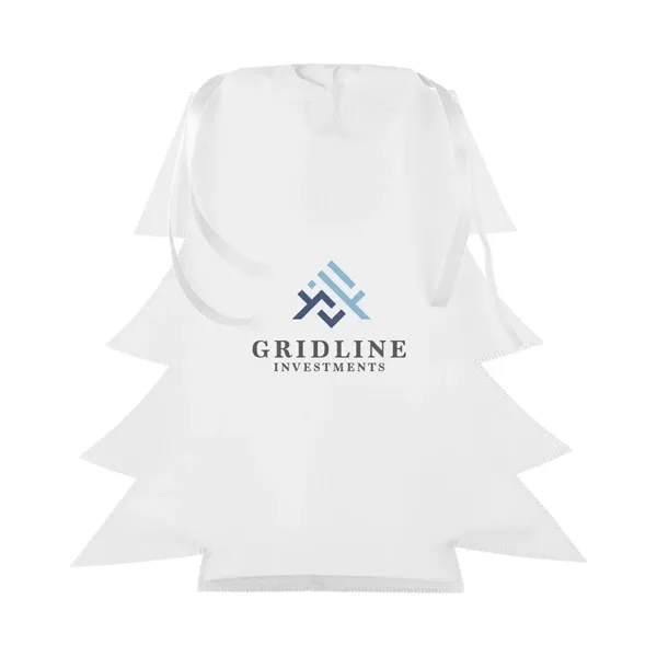 Tree Shaped Non-Woven Gift Bag