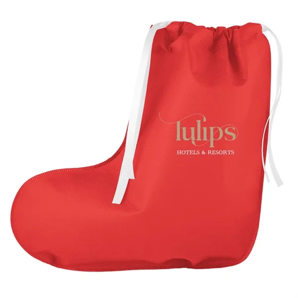 Stocking Shaped Non-Woven Gift Bag