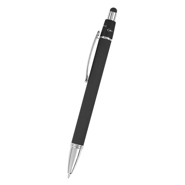 Custom Bella Recycled Aluminum Pen With Stylus