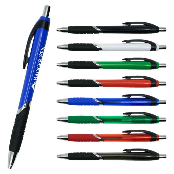 Recycled Pen with Rubber Grip