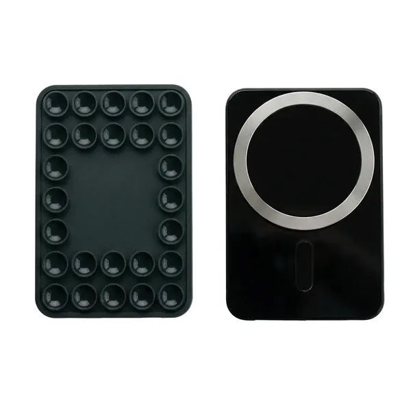 Recycled Magnetic Silicone Suction Phone Mount