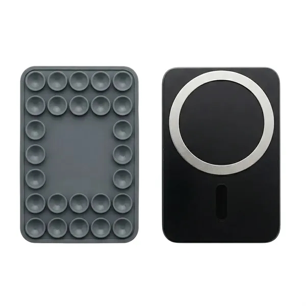 Recycled Magnetic Silicone Suction Phone Mount