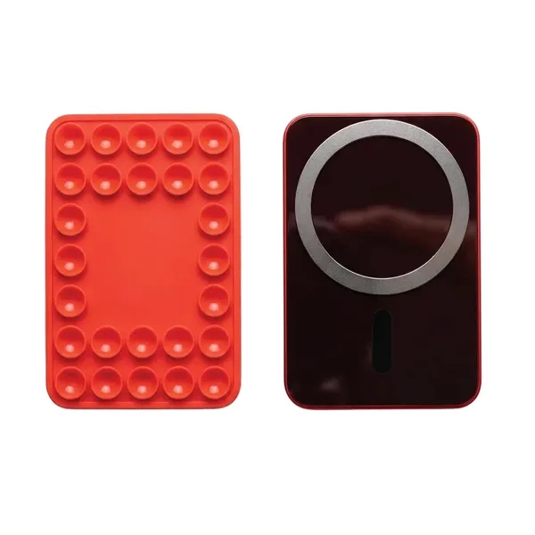 Recycled Magnetic Silicone Suction Phone Mount