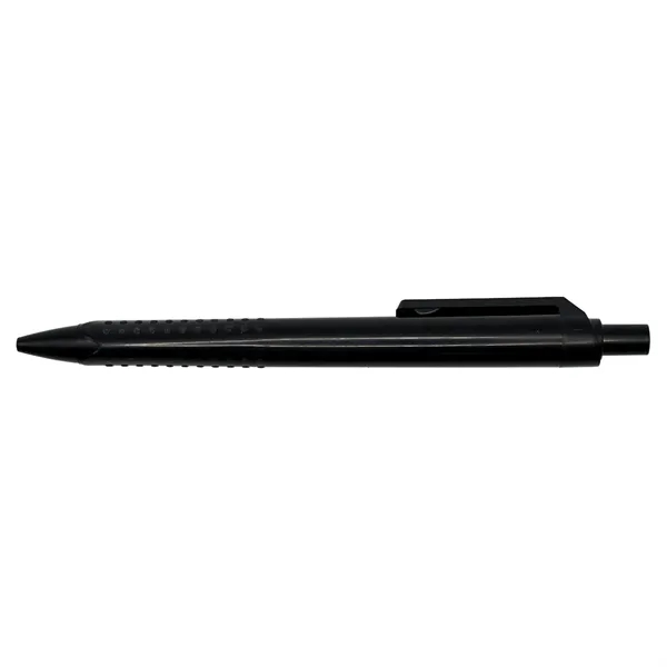 Custom Recycled Plastic Pen with Dotted Rubber Grip