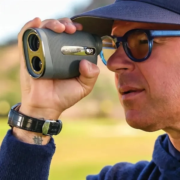 Blue Tees Golf Captain Air Rangefinder with Customized Case