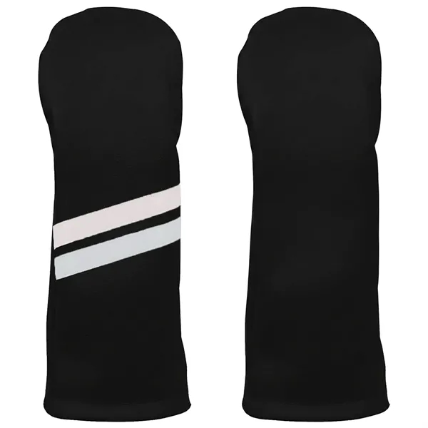 Custom Genuine Leather Embroidered Fairway Cover