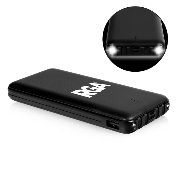 CoreCharge Multi-Charging Power Bank with LED Flashlight