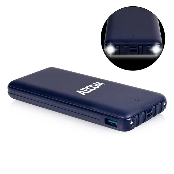 CoreCharge Multi-Charging Power Bank with LED Flashlight