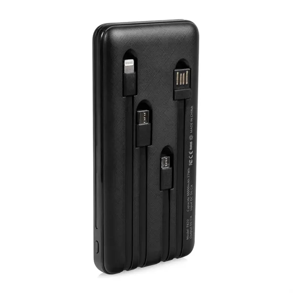 CoreCharge Multi-Charging Power Bank with LED Flashlight