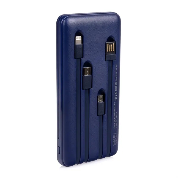 CoreCharge Multi-Charging Power Bank with LED Flashlight