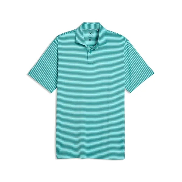 PUMA® BRRR UPF 40+ Men's Stripe Golf Polo Shirt