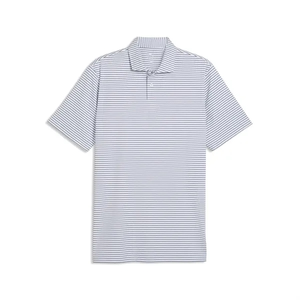 PUMA® BRRR UPF 40+ Men's Stripe Golf Polo Shirt
