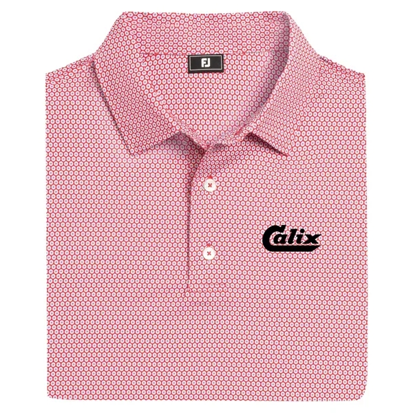 FootJoy Men's Stellar Print Lisle Polo