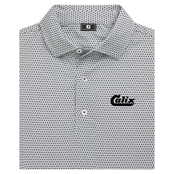 FootJoy Men's Stellar Print Lisle Polo