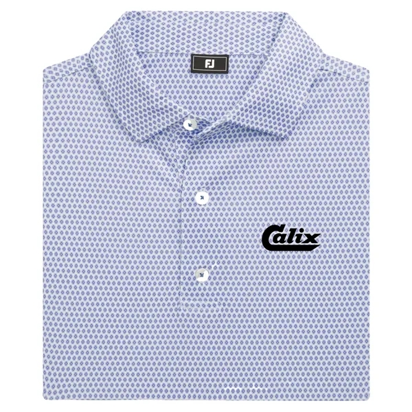 FootJoy Men's Stellar Print Lisle Polo