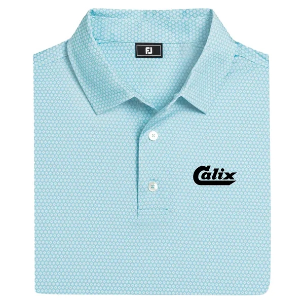 FootJoy Men's Stellar Print Lisle Polo