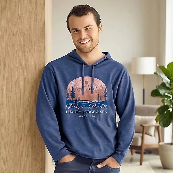 Adult Jersey Long Sleeve Hoodie - Full Color