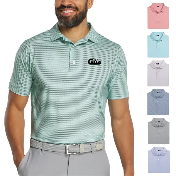 FootJoy Men's Stellar Print Lisle Polo