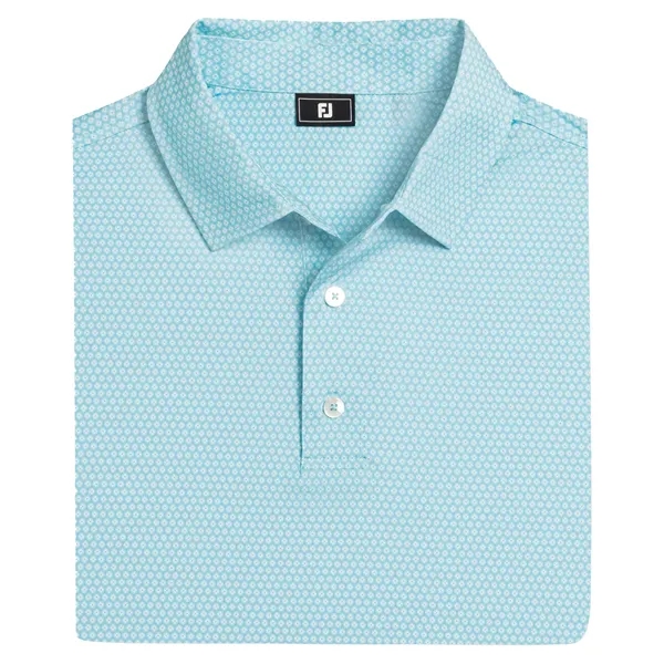 Custom FootJoy Men's Stellar Print Lisle Polo