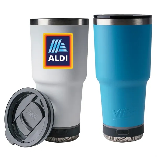 28 oz Tumbler with Bluetooth Speaker
