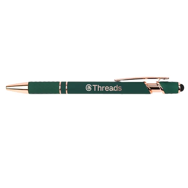 Recycled Aluminum Pen with Stylus