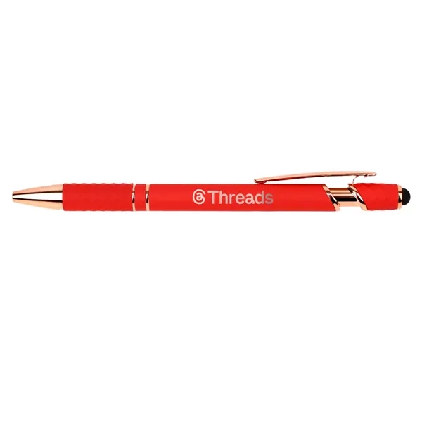 Recycled Aluminum Pen with Stylus