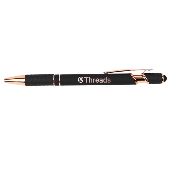 Recycled Aluminum Pen with Stylus